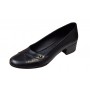 Pantofi dama casual din piele naturala Negru BOX - STD29N